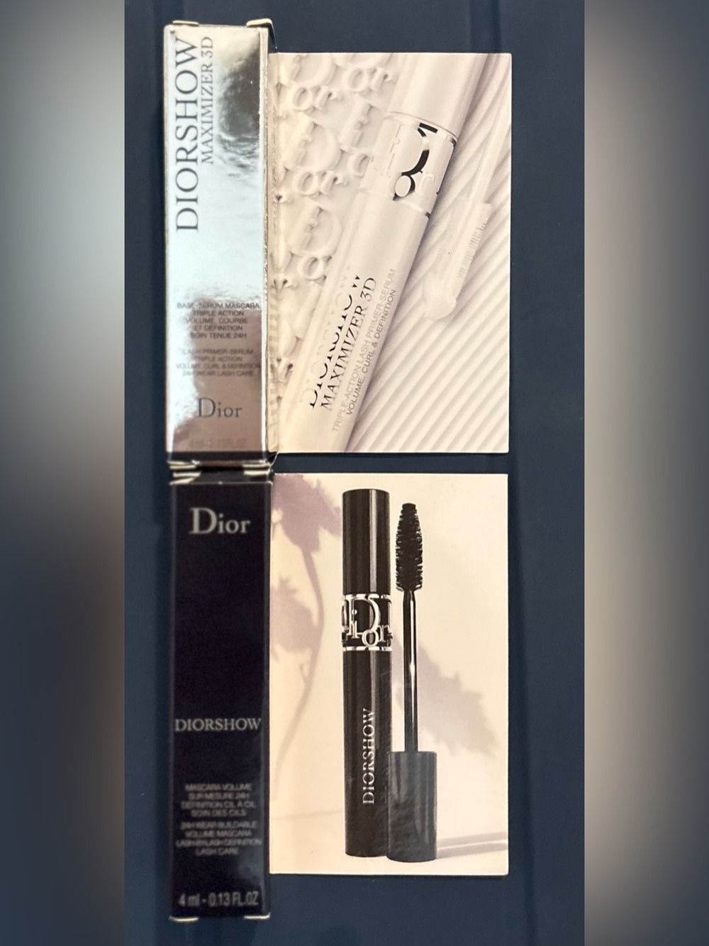 Dior Diorshow Mascara Duo — Black Volume and Silver Maximizer